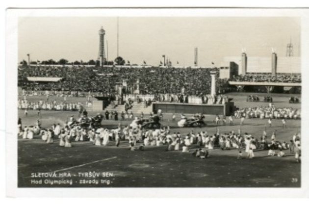 10295 - Sletová hra - Tyršův sen -  IX. slet všesokolský v Praze 1932