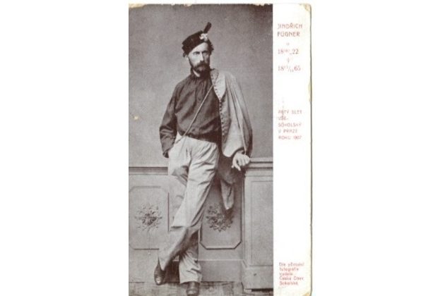 10297 - Jindřich Fügner - pátý slet všesokolský v Praze 1907 (dle původní fotografie)