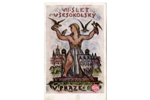 10312 - k VII. sletu všesokolskému v Praze 1920