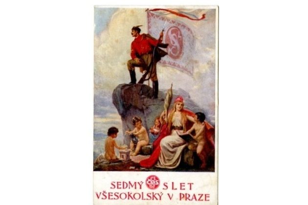 10320 - k VII. sletu všesokolskému v Praze 1920