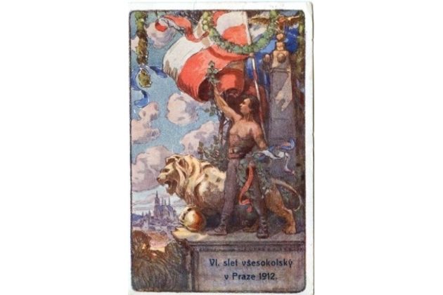 10321 - k VI. sletu všesokolskému v Praze 1912