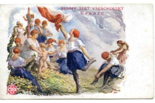 10329 - k VII. sletu všesokolskému v Praze 1920