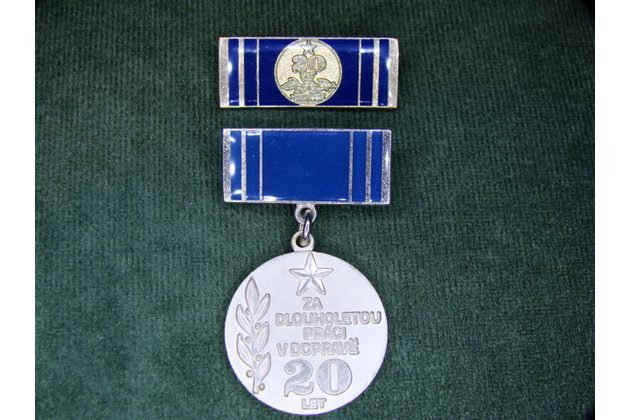 8976-Doprava. Za dlouholetou práci