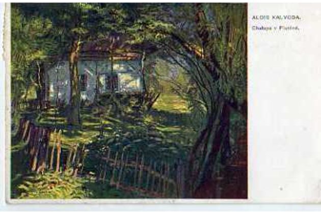 A 44003 - A. kalvoda - Chalupa v Písečné