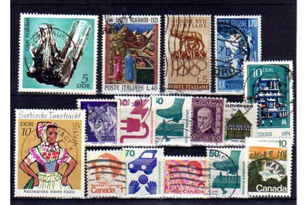 známky - soubor č.149MF - Mix + pohádky 