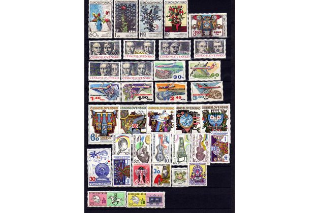 známky - soubor č.17 - Československo 