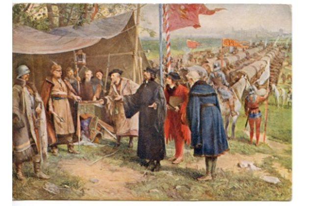 C 40998 - Žižka před Prahou