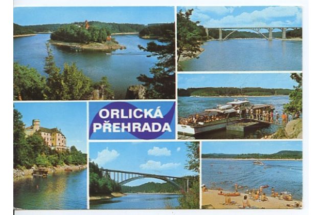 F 33387 - Orlická přehrada 
