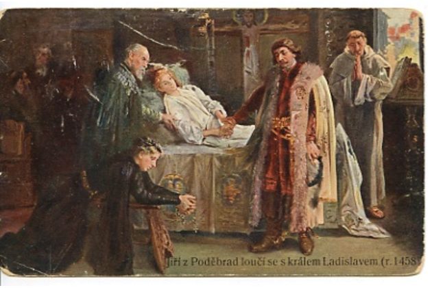 C 38441 - Jiří z Poděbrad loučí se s králem Ladislavem 1458