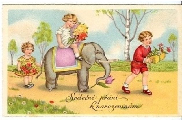 C 38525 - Srdečné blahopřání k narozeninám