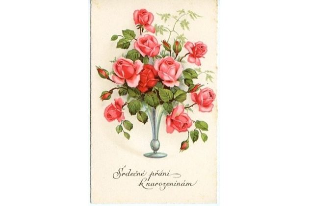 C 38552 - Srdečné blahopřání k narozeninám