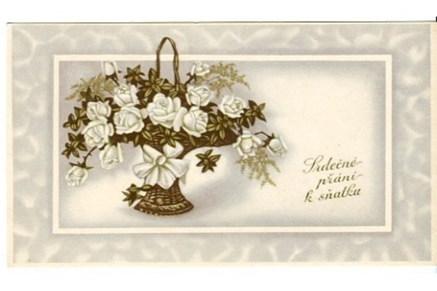 C 38593 -  Srdečné blahopřání k sňatku