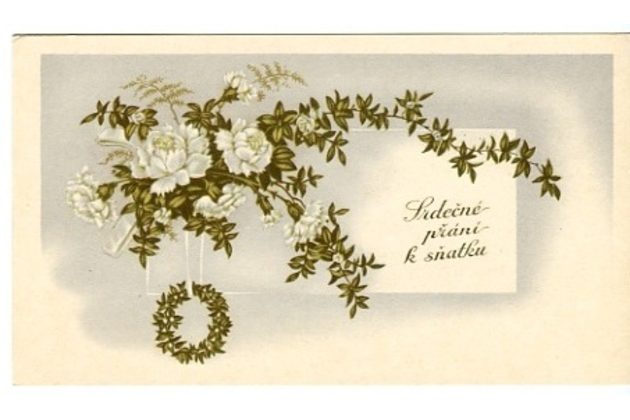 C 38596 -  Srdečné blahopřání k sňatku