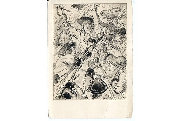 E 39742 - M. Aleš - Boj Chodů