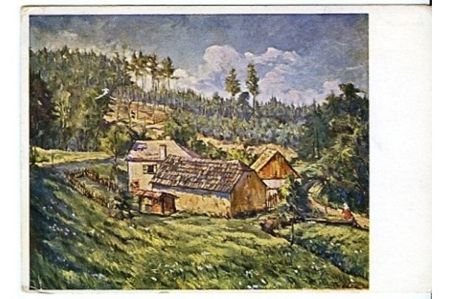 C 39740 - Jára Tomášek - Hájovna u Kostelce nad Č. Lesy