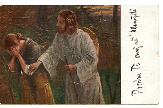 C 39750 - Fritz von Uhde - Ženo, proč pláčeš?