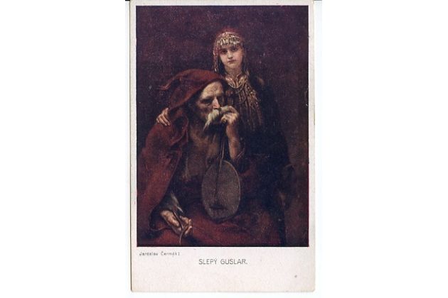 C 39756 - Jaroslav Čermák - Slepý Guslar