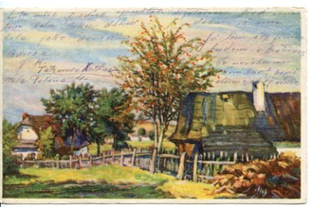 C 39872 - O. Bubeníček - Ve vsi