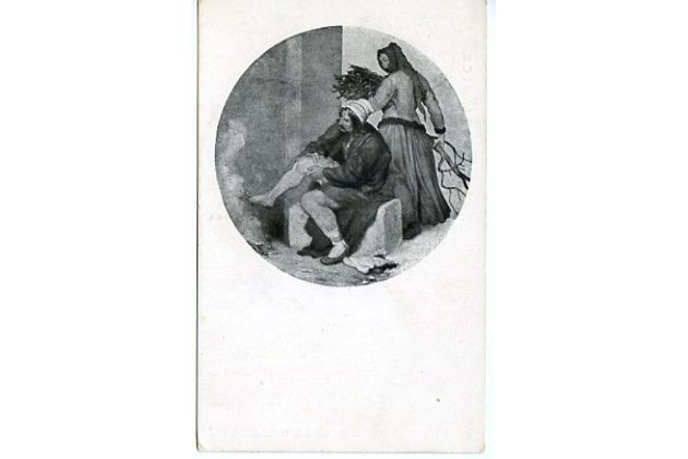 D 39867 - Josef Mánes - Únor z orloje