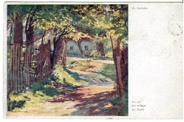 C 39874 - A. Kalvoda - Ve vsi