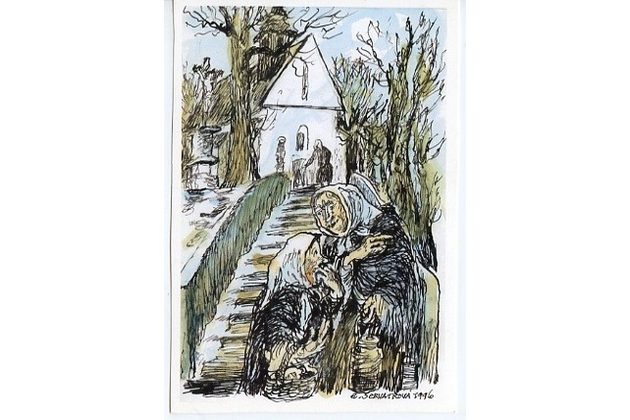 F 40609 - Eliška Servátková - Klepny pod kostelem sv. Jošta