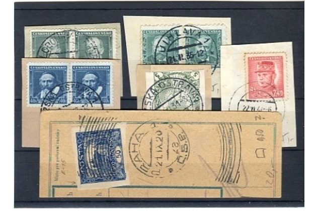 známky - soubor č.207MF - Razítka