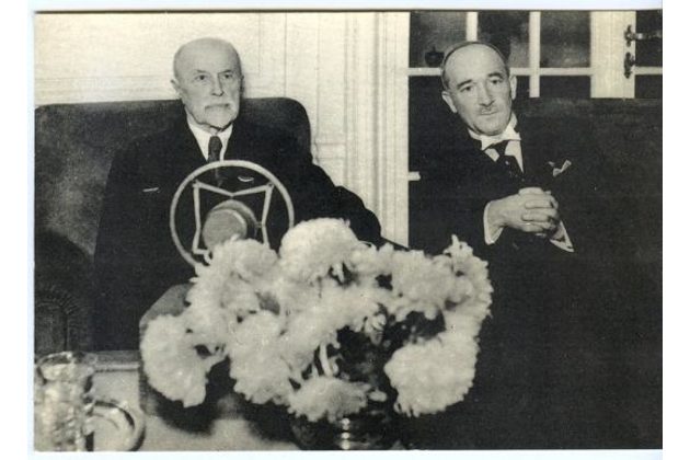E 43591 - T.G. Masaryk, E. Beneš v Lánech