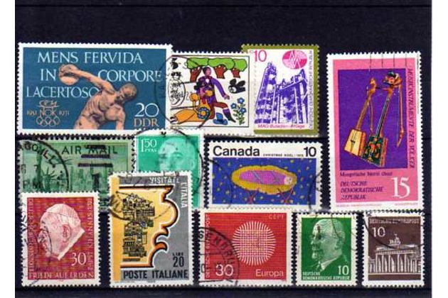 známky - soubor č.148MF - Mix + pohádky 