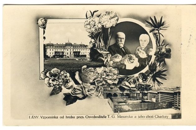 D 54719 - T.G. Masaryk - hrob prezidenta a jeho choti v Lánech