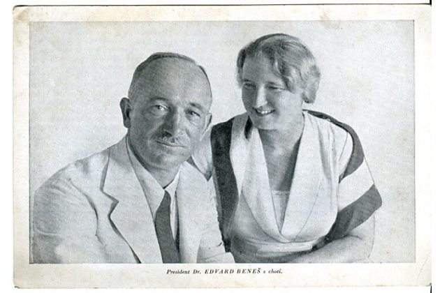 E 55295 - Edvard Beneš s chotí