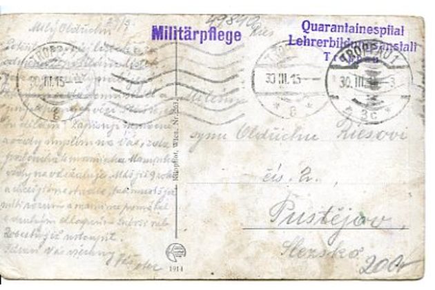 A 49840 - Feldpost+,,Reich" razítka 