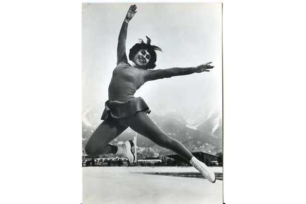 E 55754 - ZOH Innsbruck 1964 - Petra Burkaová - bronz