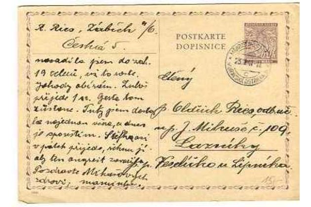 Koresp.lístky a jiné(ČSSR) č. 964