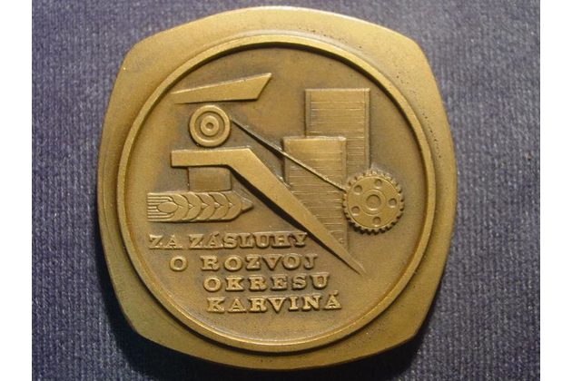 12125 - Karviná za zásluhy o rozvoj okresu