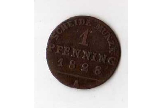 č.4 Prusko/ 1 Pfen, 1828 A