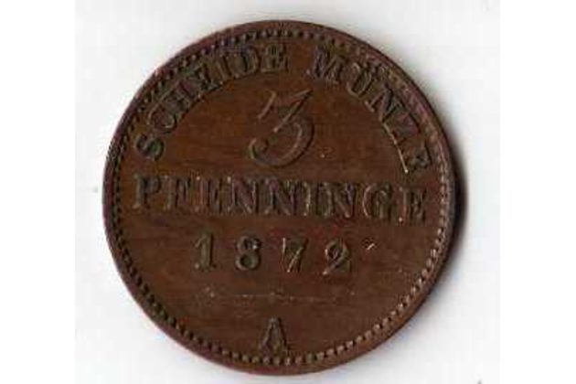 č.31 Prusko/ 3 Pfen. 1872 A