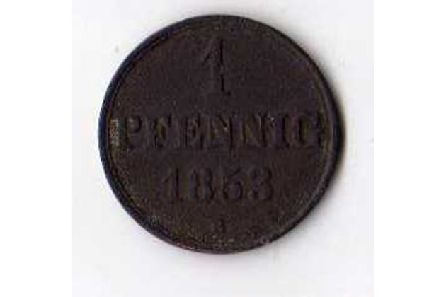 č.41 Hannover/ 1 Pfen. 1853 B