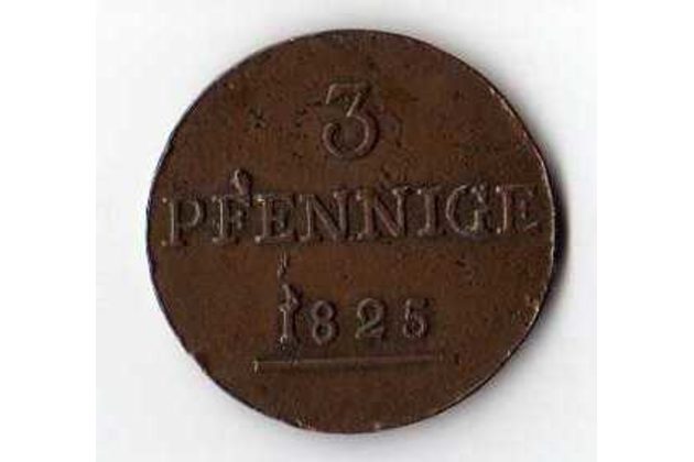 č.48 Schwarzburg-Rudolst./  3 Pfen. 1825