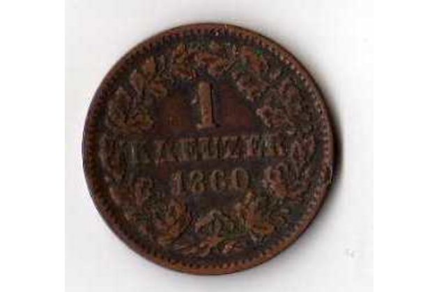 č.52 Nassau/ 1 Kr. 1860