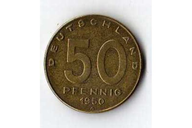 č.121  DDR / 50 Pfen. 1950 A