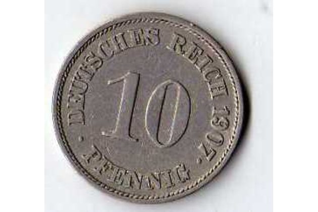 č.196 / 10 Pfen.1907 J