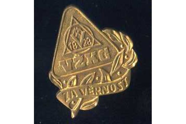 12338 - VŽKG  za věrnost