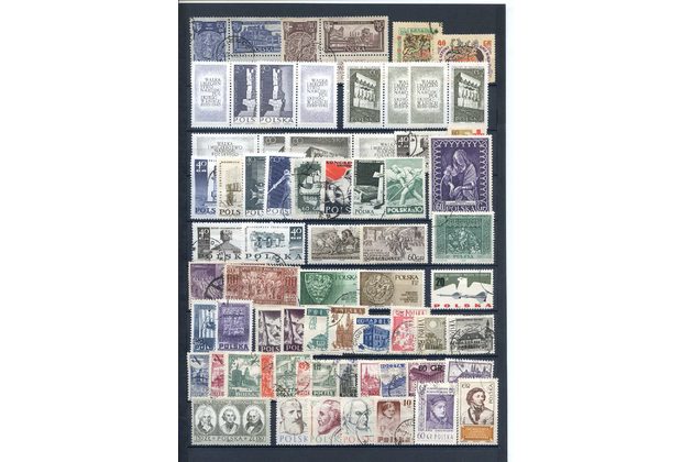 známky - soubor č.34 - Polsko