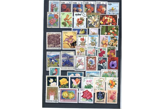 známky - soubor č.16 - Fauna + Flóra 