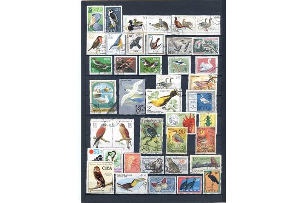 známky - soubor č.25 - Fauna + Flóra 