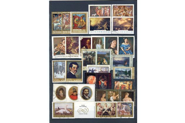 známky - soubor č.15 - Umění + ostatní 