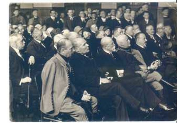 E 56288 -  T.G. Masaryk při otevření Tyršova donu 1925