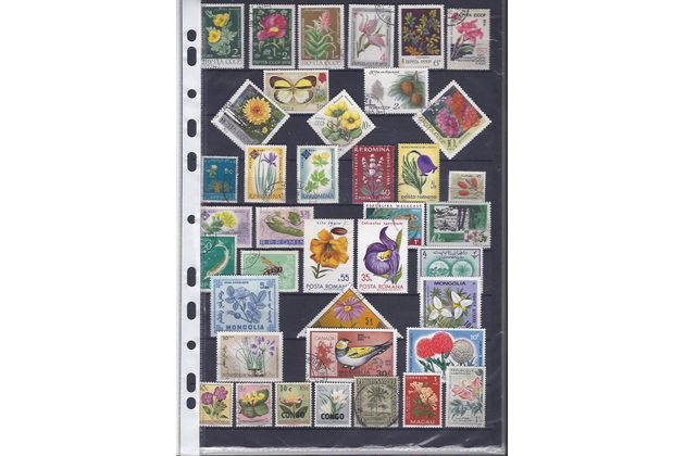 známky - soubor č.17 - Fauna + Flóra