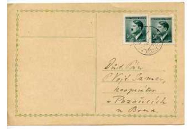 Koresp.lístky a jiné(cizina) č.1057B