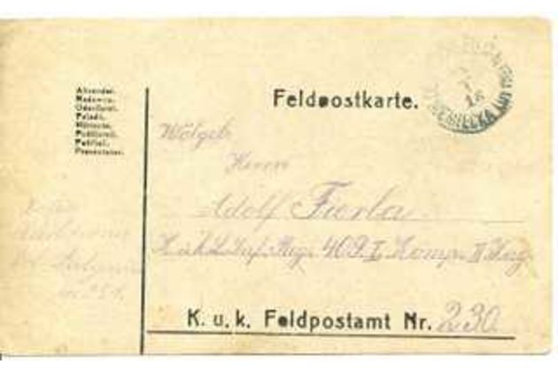 Koresp.lístky a jiné(cizina) č.1062B